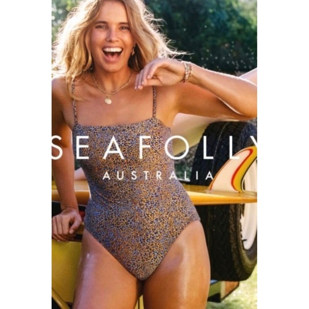 Seafolly Animal Instinct 1pc Swimsuit US 12